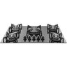 Cooktop Tri-chama Ferro Fundido Central 5 Bocas Suggar Bivolt Preto - 4
