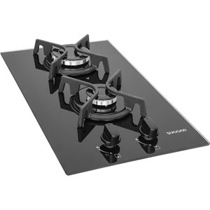 Cooktop Ferro Fundido 2 Bocas Suggar Bivolt Preto
