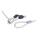 Ver imagem 3 de Cadeado Trava de Segurança Aço para Notebook