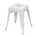 Ver imagem 1 de Banqueta Baixa Tolix Iron Design Industrial Branca