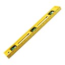 Ver imagem 1 de Nível Resistente 3 Bolhas Plástico Abs 50cm Régua Prumo