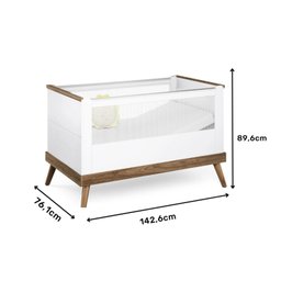 Berço Mini Cama Padrão Americano Canção de Ninar - 3