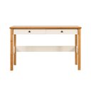 Ver mais imagens de Escrivaninha Mesa Escritório 120cm 2 Gavetas Ananda CabeCasa MadeiraOriginals