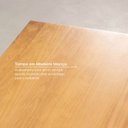 Ver mais imagens de Escrivaninha Mesa Escritório Pinus Ananda 3 Gavetas 100% MDF 150cm CabeCasa MadeiraOriginals Off-White e Mel Marrom