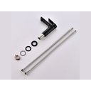 Ver imagem 3 de Torneira Misturador Monocomando Preto Fosco Redondo Para Banheiro M0105P Harmony Misturador Baixo M0