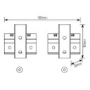 Ver imagem 2 de Suporte para Televisão Fixo Universal 10" a 85" Polegadas Tv Led Lcd Plasma 3d Smart Tv Sbru758 Bras