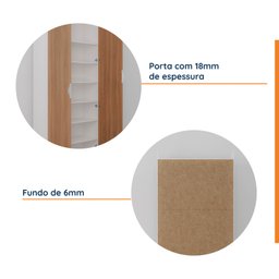 Sapateira Modular 2 Portas Hera Cabecasa MadeiraMadeira - 5
