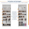 Sapateira Modular 2 Portas Hera CabeCasa MadeiraOriginals - 7