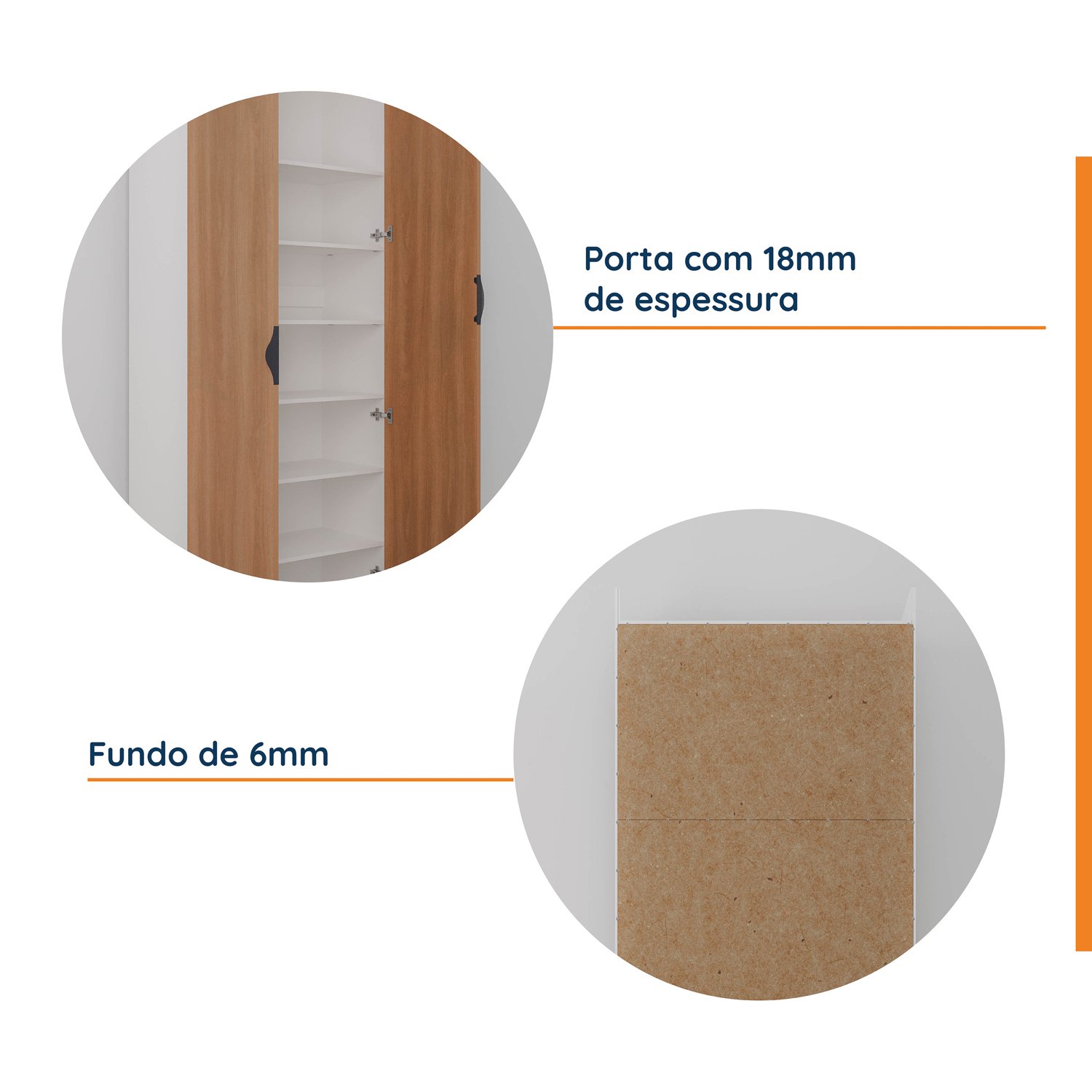 Sapateira Modular 2 Portas Hera Cabecasa MadeiraMadeira - 5