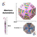 Ver imagem 2 de Guarda Chuva Infantil Minnie Rosa Tuut