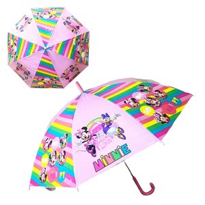 Guarda Chuva Infantil Minnie Rosa Tuut