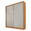 Ver imagem 1 de Guarda Roupa Casal Dante 2 Portas 3 Gavetas Cinamomo Fendi - Novo Horizonte