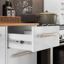 Ver imagem 4 de Balcão de Cozinha 3 Portas 1 Gaveta Mariah Compacto e Resistente