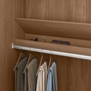 Ver mais imagens de Guarda Roupa Casal 232cm 6 Portas 4 Gavetas Zain Jatobá S01 - Mpozenato