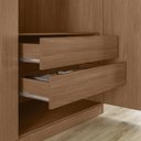 Ver imagem 7 de Guarda Roupa Casal 232cm 6 Portas 4 Gavetas Zain Jatobá S01 - Mpozenato