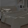 Jogo de Cama Soft Conforto Casal Queen 5 Peças Bege Casa Dona - 4