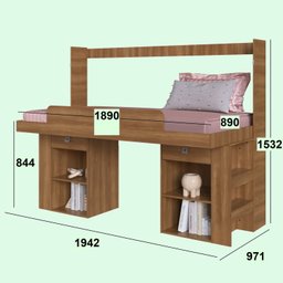 Cama Articulável Horizontal Solteiro Multifuncional Las Vegas - 8 Cama Articulável Horizontal Solteiro Multifuncional Las Vegas - 8