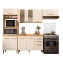 Ver imagem 1 de Conjunto de Cozinha Madre Modulado com 10 Portas 2 Gavetas