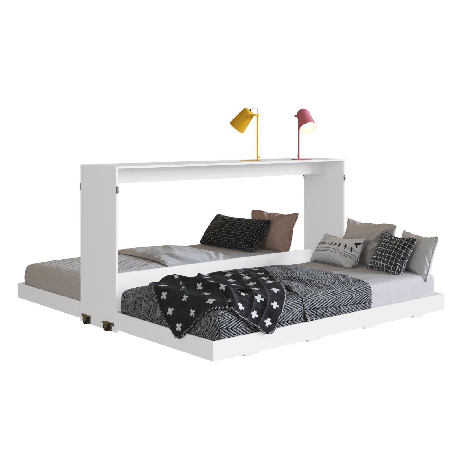 Cama Dupla Articulável Horizontal Solteiro Phoenix - 2