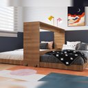 Ver imagem 1 de Cama Dupla Articulável Horizontal Solteiro Juvenil 90 Phoenix 