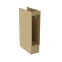 Ver imagem 3 de Toalheiro Minimalista com Rodapé sem Tampo 20cm Tecnomobili