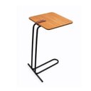 Ver imagem 2 de Mesa de Apoio Lateral 70 x 40 cm Luna Cinamomo e Preto