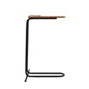 Ver imagem 5 de Mesa de Apoio Lateral 70 x 40 cm Luna Cinamomo e Preto