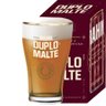 Conjunto de Copos para Cerveja Brahma Duplo Malte 425 ml 2 Peças - 2