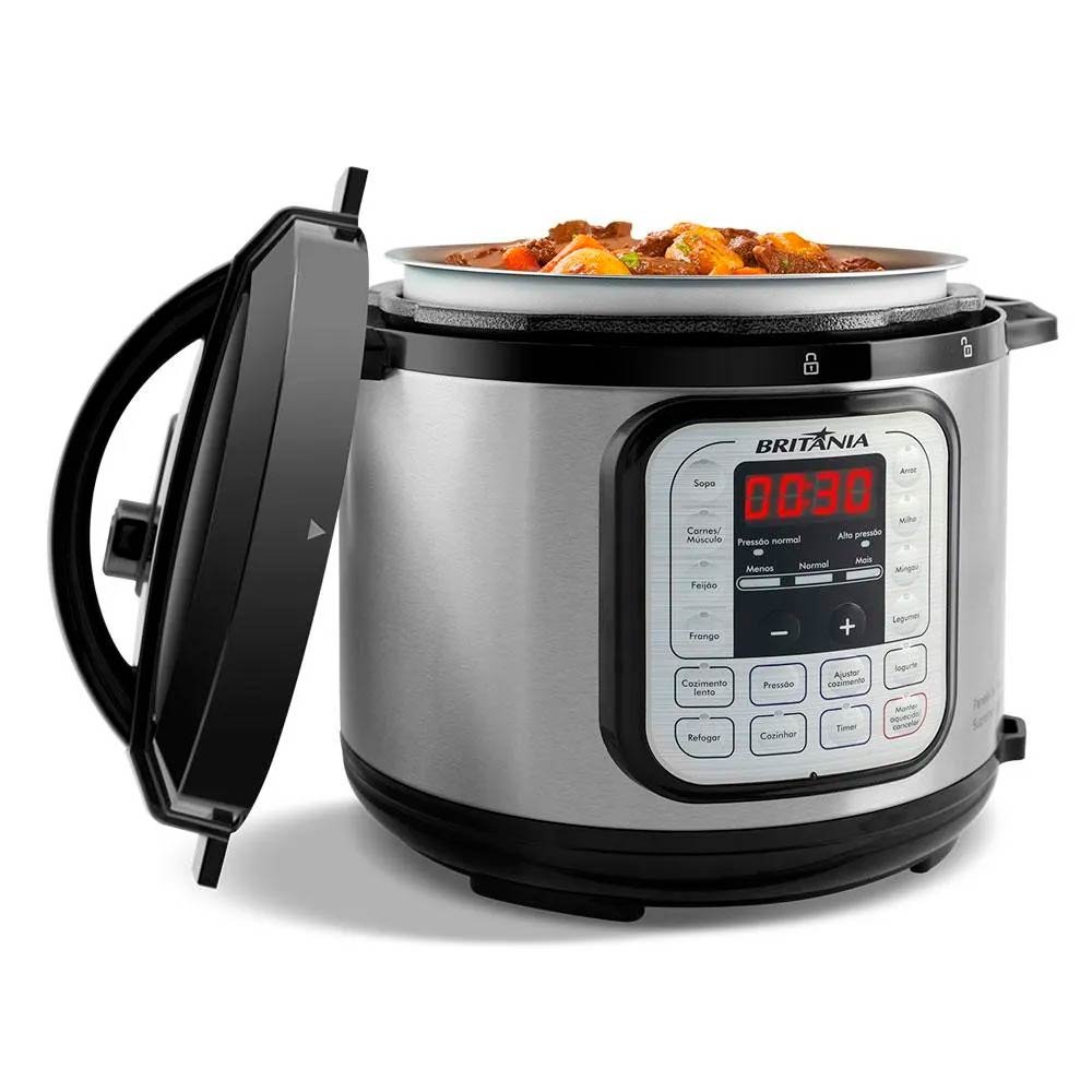 Panela de Pressão Elétrica Britânia Bpp02g 5l - 127v - 3