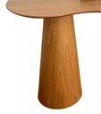 Ver imagem 3 de Mesa de Jantar Cone Laminada 140x80cm Orgânica com Base Dupla ****sem As Cadeiras****