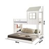 Beliche Solteiro Queen Montessoriano Cabana Family com Estante Casatema MadeiraOriginals - 6