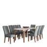 Conjunto Mesa de Jantar com 8 Cadeiras Rubi Gold - 2