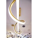 Ver imagem 3 de Pendente Spiral 1 LED 40W 3000k 2250 Lúmens IP20 KA001 Bella Iluminação