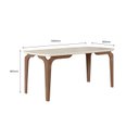 Ver imagem 3 de Conjunto Rubi Gold 183x90cm com 8 Cadeiras
