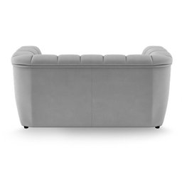 Caminha Casinha Cães Gato Pet Mini Poltrona Meg Veludo Cinza Claro - Loja Sheep - 3