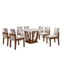 Ver imagem 2 de Conjunto Mesa Quadrada 8 Cadeiras Mônaco Harpa Yescasa
