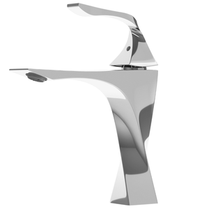 Torneira de Banheiro Lavabo Luxo Paris Monocomando Cromada