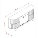 Ver imagem 5 de Conjunto Buffet Mônaco e Cristaleira Moss