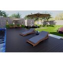 Ver imagem 2 de Espreguiçadeira Desmontável Confort