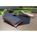 Ver mais imagens de Espreguiçadeira Desmontável Confort