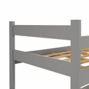 Ver imagem 4 de Beliche Solteiro em MDF 198cm x 92,5cm Prisma Cinza/Jequitiba