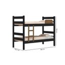 Ver imagem 3 de Beliche Solteiro em MDF 198cm x 92,5cm Prisma