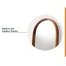 Conjunto Poltrona e Espelho Magnólia CabeCasa MadeiraOriginals - 5