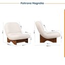 Ver imagem 4 de Conjunto Poltrona e Espelho Magnólia CabeCasa MadeiraOriginals