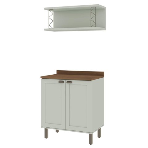 Conjunto Modulado para Banheiro 3 Peças Cm0029 Linha Acquaflex Genialflex