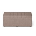 Ver imagem 4 de Kit Painel Rana 100 e Calçadeira Alpha Linho Aradecor