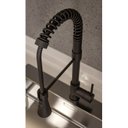 Ver imagem 7 de Monocomando de Mesa para Cozinha Bica Extraível 2 Funções Gourmet Celite Preto Matte