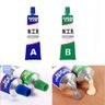 Super Cola Secagem Rapida Kit 2 Caixas Vazamento Reparo Metal Madeira Vidro Aço Rachadura ideal impo - 4