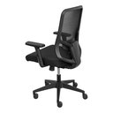 Ver imagem 2 de Cadeira de Escritório Nr-17 Presidente Giratória Imperium Preta Tela Soft Touch Base Relax Rodí