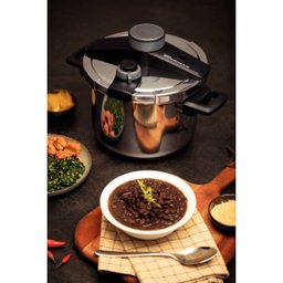 Panela de Pressão Tramontina Presto Aço Inox 6 L com Fundo Triplo 6 L - 5